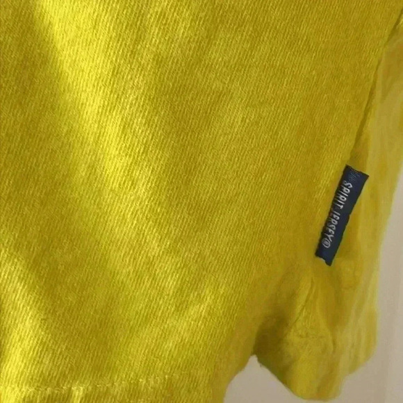 Disney Parks Dapper Day Sunshine Yellow Spirit Jersey Size Medium RARE Read - Picture 9 of 13